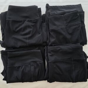 Tangerine Black Activewear XL 4 Pack Workwear